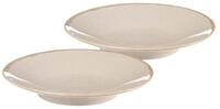 Ritzenhoff & Breker Servierplatte Sahara Servierplatten &oslash; 31 cm 2er Set, Porzellan,