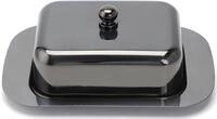 ECHTWERK Butterdose, Edelstahl 18/8, (1-tlg), Butterschale, Butterbox mit...