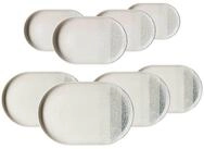 Ritzenhoff & Breker Servierplatte Trio Servierplatten 8er Set, Steinzeug, (8-tlg)