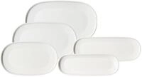 Ritzenhoff & Breker Servierplatte Kelly Servierplatten-Set 5er Set, Porzellan,