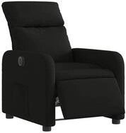 vidaXL Sessel Relaxsessel Elektrisch Schwarz Stoff (1-St)
