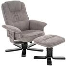IDIMEX Relaxsessel CHARLY, Fernsehsessel mit Hocker, TV-Sessel...