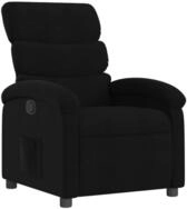 vidaXL Sessel Relaxsessel, schwarzer Stoff (1-St)