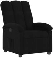 vidaXL Sessel Relaxsessel Schwarzer Stoff (1-St)