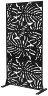 ML-DESIGN Sichtschutzelement Metall-Sichtschutz Paravent erweiterbar mit...