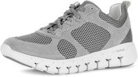 Sneaker PIUS GABOR, Herren, Gr. 10,5 (45), grau, Mesh, Veloursleder, Schuhe Sneaker,