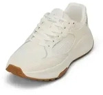 Marc O'Polo aus Rindleder mit Mesh-Einsatz Sneaker wei&szlig; 37 EU