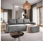 Masseno Ecksofa SILES mit Schlaffunktion L-Form, Sofa mit Bettkasten