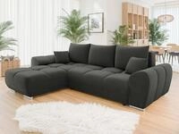 MIRJAN24 Ecksofa Logo, mit Bettkasten und Schlaffunktion, Ausziehmechanismus DL,