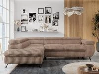 MKS M&Ouml;BEL Ecksofa PETER L, Set, Ecksofa L-form, HR35-Schaum, Wellenfederkern,