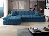 MIRJAN24 Ecksofa Malwi Cord, mit Schlaffunktion und Bettkasten, mit Regulierbare