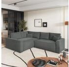 Masseno Ecksofa ERONIS mit Schlaffunktion L-Form, Sofa mit Bettkasten