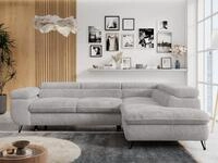 MKS M&Ouml;BEL Ecksofa PETER L, Set, Ecksofa L-form, HR35-Schaum, Wellenfederkern,