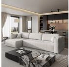 Masseno Ecksofa OLVERA mit Schlaffunktion L-Form, Sofa mit Bettkasten