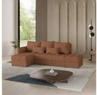 Masseno Ecksofa LUMARI mit Schlaffunktion L-Form, Sofa mit Bettkasten