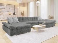 MIRJAN24 Wohnlandschaft Alia Premium, mit zwei Bettk&auml;sten und Schlaffunktion,...