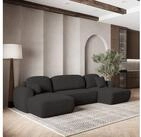 Masseno Ecksofa SAVONA mit Schlaffunktion U-Form, Sofa mit Bettkasten