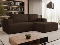 MIRJAN24 Ecksofa Mivo Cord, mit Schlaffunktion und Bettkasten, 266x163x93 cm,