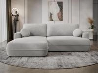 MIRJAN24 Ecksofa Fuego L, mit Schlaffunktion und Bettkasten, 260x168x87 cm, mit...