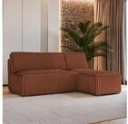 Masseno Ecksofa BRISO mit Schlaffunktion L-Form, Sofa mit Bettkasten