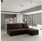 Masseno Ecksofa DOMIRA mit Schlaffunktion L-Form, Sofa mit Bettkasten
