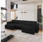 Masseno Ecksofa FENTO mit Schlaffunktion U-Form, Sofa mit Bettkasten