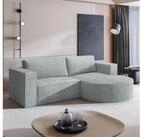 Masseno Ecksofa SORELA mit Schlaffunktion L-Form, Sofa mit Bettkasten