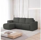 Masseno Ecksofa RINOVA mit Schlaffunktion L-Form, Sofa mit Bettkasten