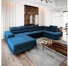 Masseno Ecksofa CASONE mit Schlaffunktion U-Form, Sofa mit Bettkasten
