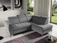 Beautysofa Ecksofa Aurora II &ndash; mit verstellbaren Kopfst&uuml;tzen, Schlaffunktion...