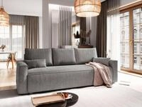 Masseno Sofa MENI mit Schlaffunktion, Schlafsofa, Couch mit Bettkasten