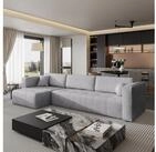 Masseno Ecksofa OLVERA mit Schlaffunktion L-Form, Sofa mit Bettkasten