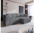 Masseno Ecksofa NERIO mit Schlaffunktion L-Form, Sofa mit Bettkasten