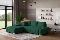 Masseno Ecksofa ALESE mit Schlaffunktion L-Form, Sofa mit Bettkasten