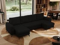 MKS M&Ouml;BEL Ecksofa AXEL U, Set, Metallf&uuml;&szlig;e, Topper T25, T30-Schaum,...