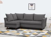 Beautysofa Ecksofa NERON mit Schlaffunktion, Wahlweise rechts oder links,...