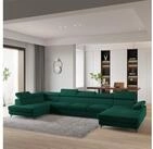 Masseno Ecksofa MONTIVA mit Schlaffunktion U-Form, Sofa mit Bettkasten