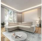 Masseno Ecksofa ALVORO mit Schlaffunktion L-Form, Sofa mit Bettkasten