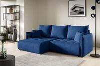 Fun M&ouml;bel Ecksofa Schlafsofa Sofa CANIO in Stoff Monolith, Ottomane Links oder