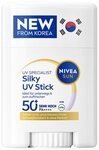 Nivea Sun Sonnenschutzstift Breathable UV Specialist Silky UV Stick LSF 50+ 98 %