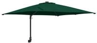 vidaXL Sonnenschirm Garten-Sonnenschirm Gr&uuml;n 248,5 x 247,5 x 160 cm