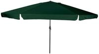 vidaXL Sonnenschirm Garten-Sonnenschirm Gr&uuml;n 394 x 394 x 248 cm Polyester und Stahl