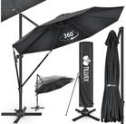 tillvex Sonnenschirm tillvex&reg; Premium Alu Sonnenschirm 330 cm + Abdeckung &
