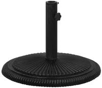 vidaXL Schirmhalter Sonnenschirmst&auml;nder Schwarz 45x45x30 cm Gusseisen
