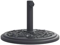 vidaXL Schirmhalter Sonnenschirmst&auml;nder f&uuml;r &Oslash;38/48 mm Mast 12 kg Rund, 1 tlg.