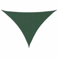 vidaXL Sonnensegel Sonnensegel Oxford-Gewebe Dreieckig 5x7x7 m Dunkelgr&uuml;n,...
