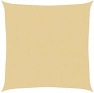 vidaXL Sonnensegel Sonnensegel Sandfarbe 6x6 m 100% Polyester Oxford, (1-tlg)