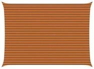 vidaXL Sonnensegel Sonnensegel Orange und Braun 7 x 5 m 100 % Polyester Oxford,