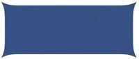 vidaXL Sonnensegel Sonnensegel Blau 6 x 2,5 m 100 % Polyester Oxford, (1-tlg)