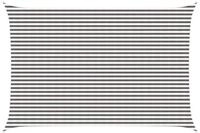 vidaXL Sonnensegel Sonnensegel Hellgrau und Wei&szlig; 4 x 5 m HDPE, (1-tlg)